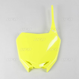 UFO voornummerplaat Fluor Geel Suzuki RM-Z 250 10-18 & RM-Z 450 08-17