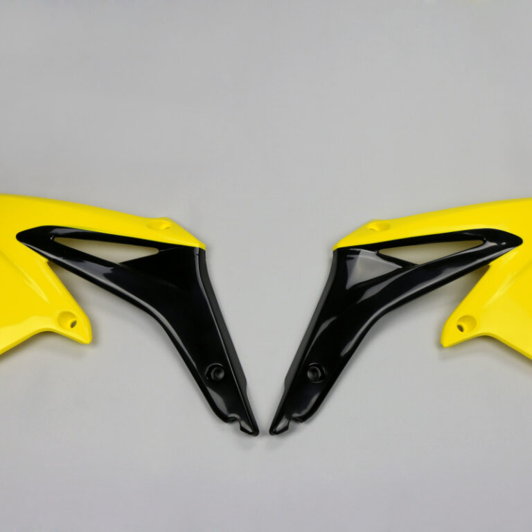 UFO radiator kappen Geel / Zwart Suzuki RM-Z 450 08-17