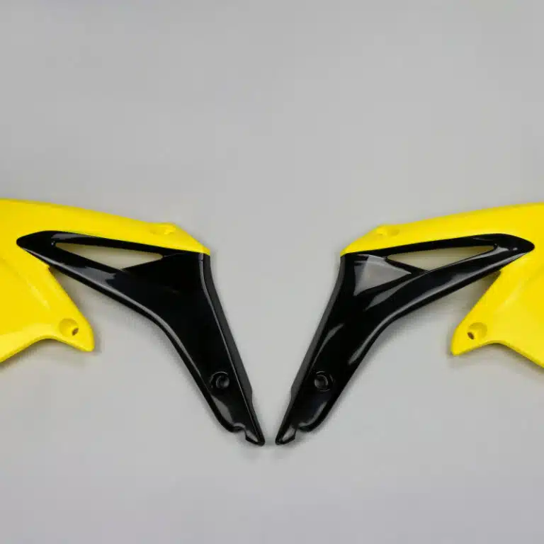 UFO radiator kappen Geel / Zwart Suzuki RM-Z 450 08-17