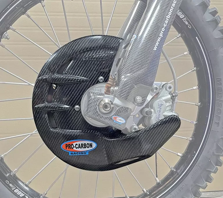 Pro Carbon voor remschijf beschermer ( met bevestigingset ) Stark Varg