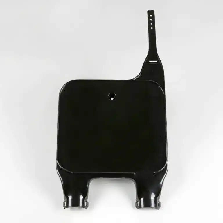 UFO voornummerplaat Zwart / Upside Down fork Tm 80 1997-2000 Tm 125 1997-2000 Tm 250 1997-2000