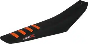 Cross X Zadelovertrek Zwart / Oranje KTM SX 125/150/250/300 2023- & SX-F 250/350/450 2023- & EXC/EXC-F 250/300/350/450/500 2024-