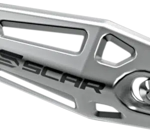 Scar Universele uitlaatbocht RVS hittebeschermer ( Past op 4 takt uitlaatpijpdiameters van 27 mm tot 51 mm )