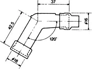 NGK bougiedop zwart VD05EG