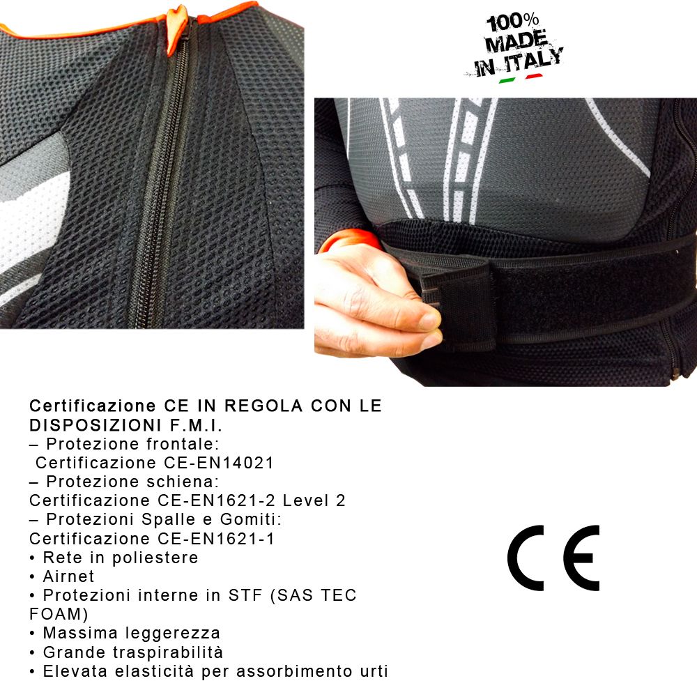 X-Fun X Project harnas bodyprotector zwart Maat XXL - Afbeelding 3