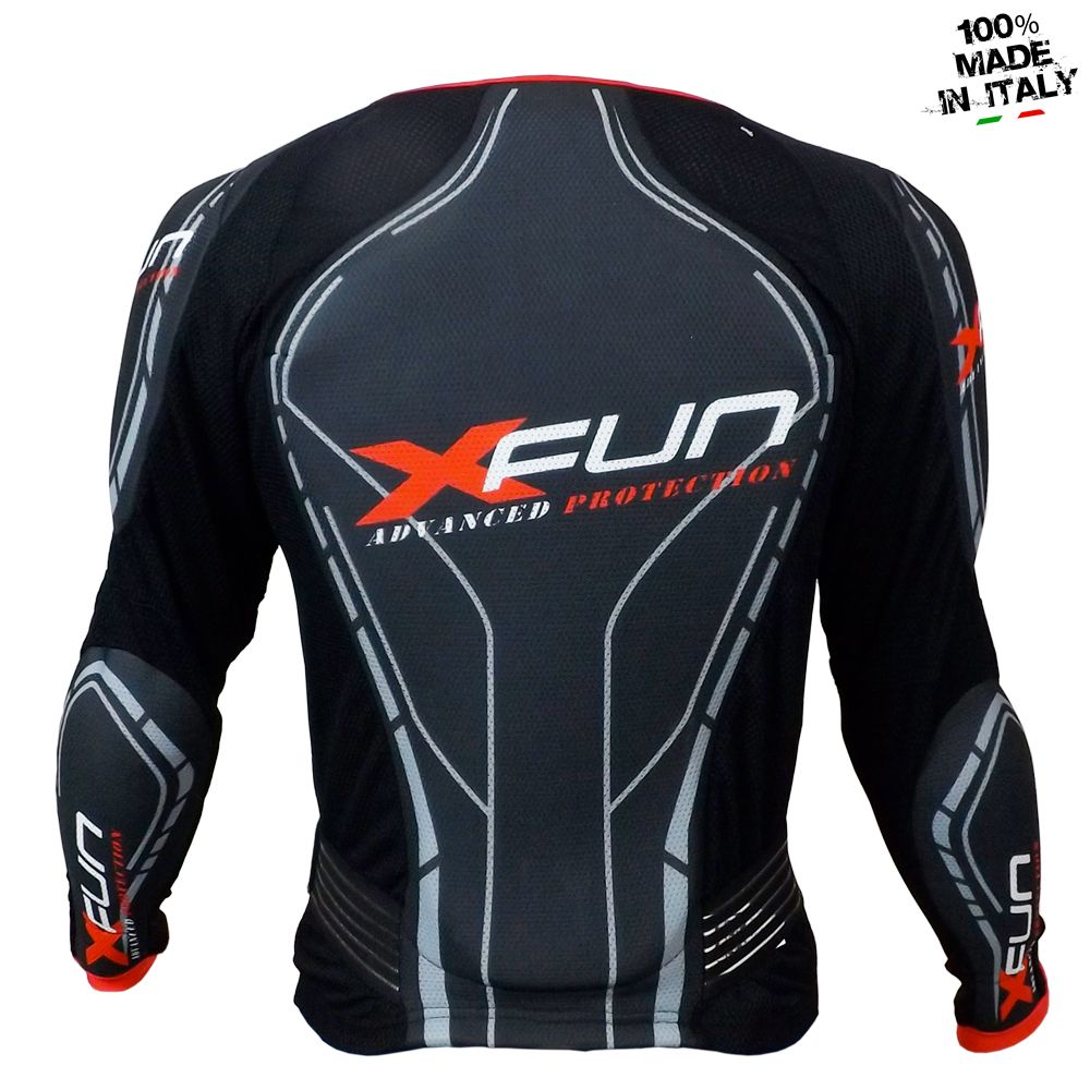 X-Fun X Project harnas bodyprotector zwart Maat XXL - Afbeelding 2