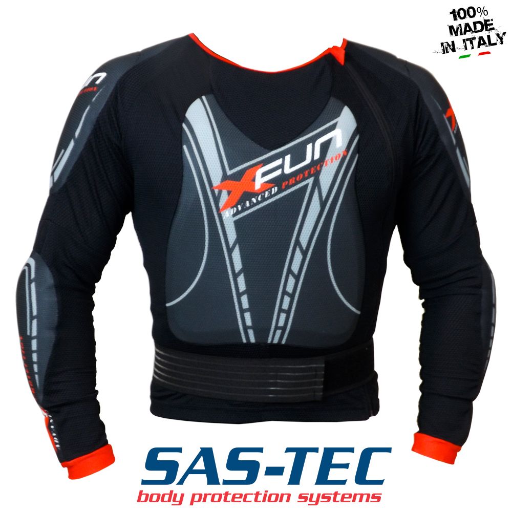 X-Fun X Project harnas bodyprotector zwart Maat XXL