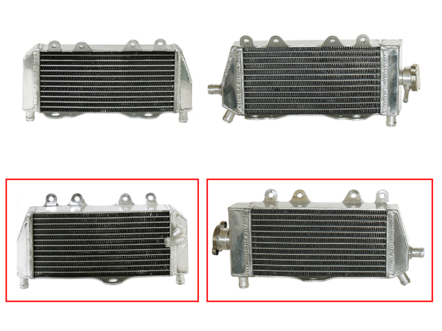 Psychic radiator set Yamaha YZ 125 05- & Fantic XX 125 2021