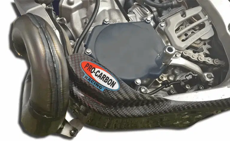 Pro Carbon blokbeschermer Yamaha YZ 250 2005-2024 & Fantic XX 250 2022-2024