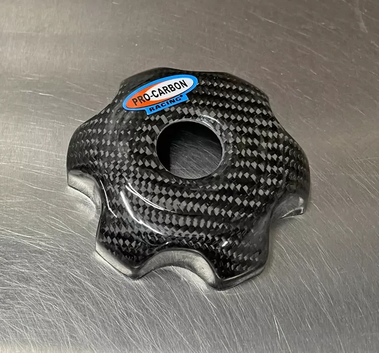 Pro Carbon tankdop cover Yamaha YZ 85/125/250 2002-heden & YZF 250/450 2002-heden & WR 250F/450F 2002-heden