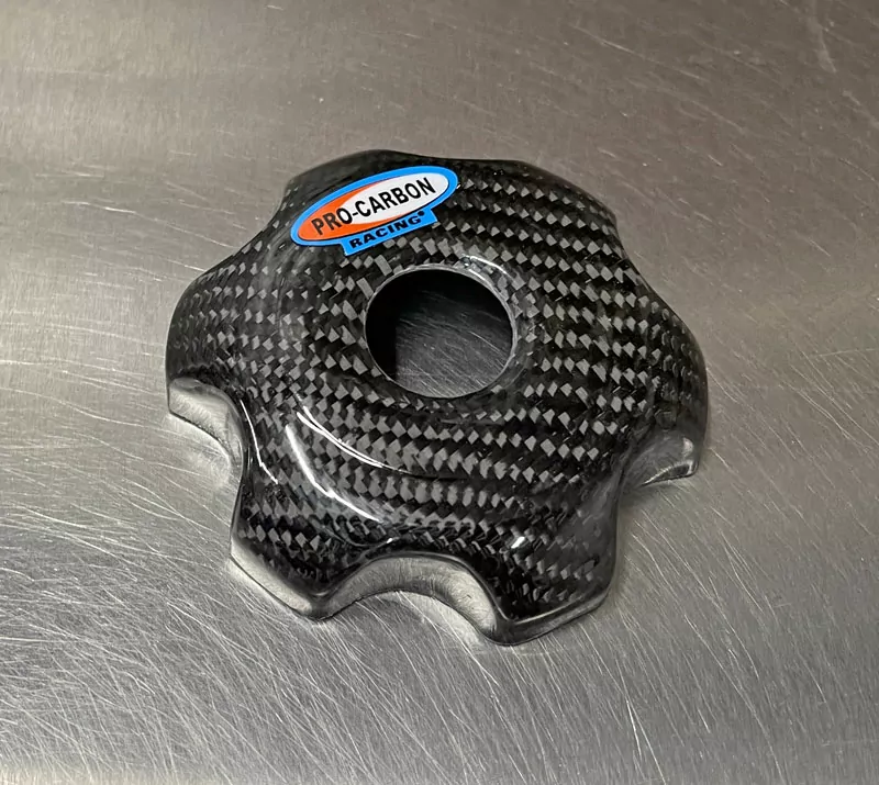 Pro Carbon tankdop cover Yamaha YZ 85/125/250 2002-heden & YZF 250/450 2002-heden & WR 250F/450F 2002-heden