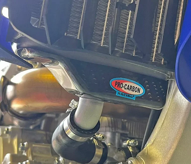 Pro Carbon radiator beschermer Yamaha YZ 450F 2023-