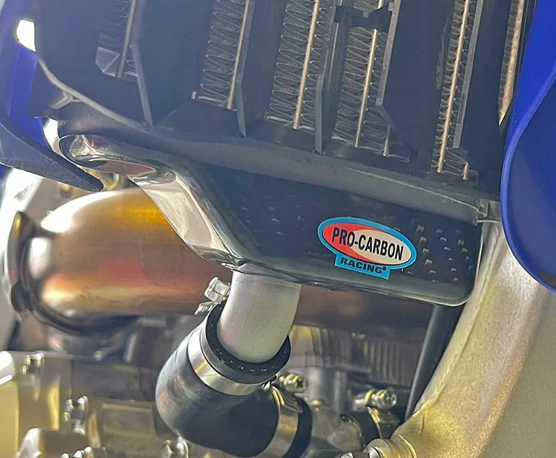 Pro Carbon radiator beschermer Yamaha YZ 450F 2023-