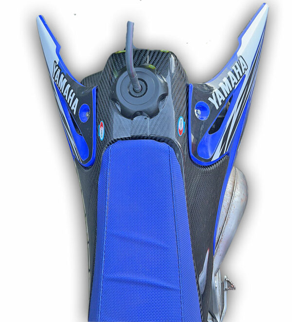 Pro Carbon tank cover set Yamaha YZ 125/250 2005-2021 - Afbeelding 2