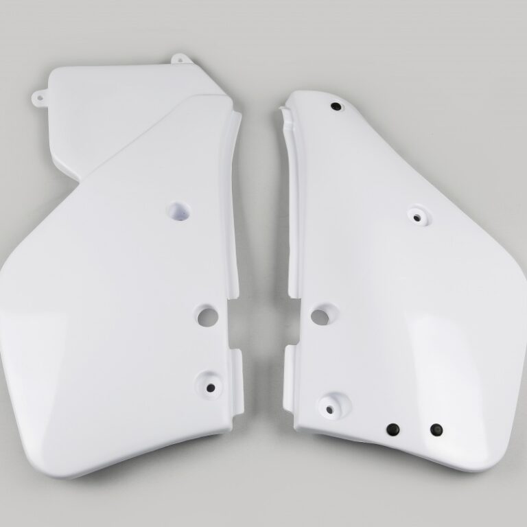 UFO Zijnummerborden Wit Yamaha YZ 125 1987-1988 & YZ 250 1986-1987 & YZ 490 1986-1990