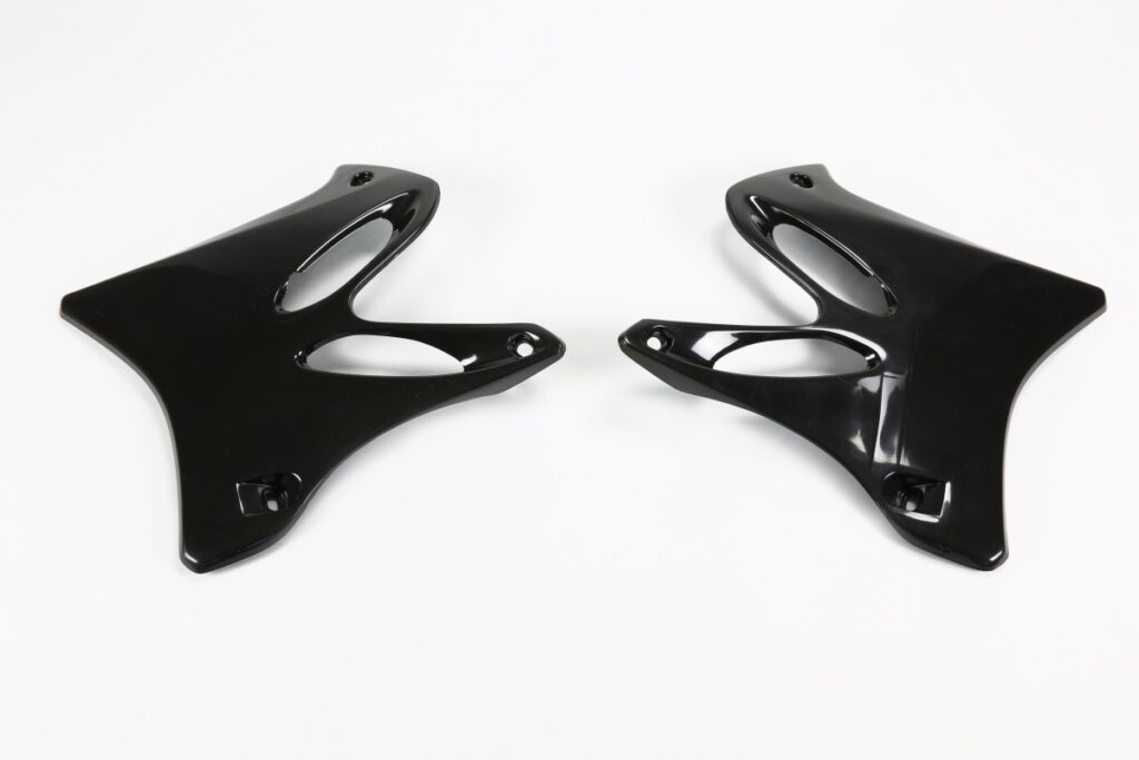 UFO radiator kappen Zwart Yamaha YZ 125/250 02-14