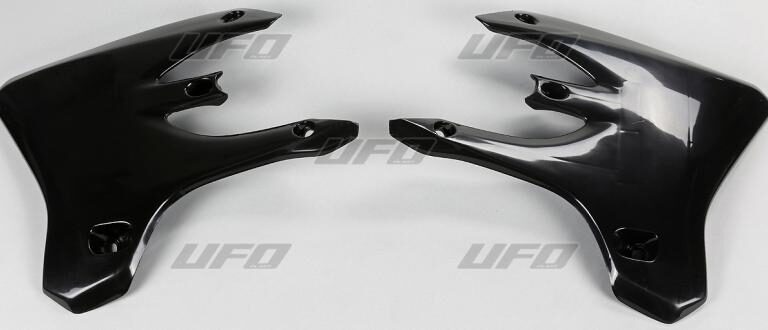 UFO radiator kappen Zwart Yamaha YZ 250F/450F 03-05 & WR 250F/450F 05-06