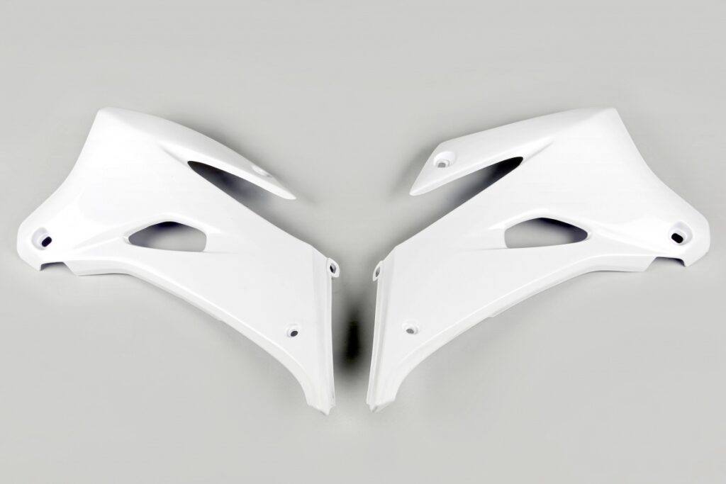 UFO radiator kappen Wit Yamaha WR 250F 2007-2014 & WR 450F 2007-2011