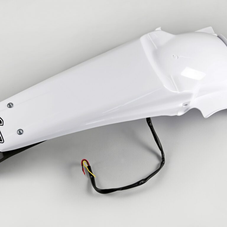 UFO Enduro Led Achterspatbord Wit Yamaha WR 250F 2007-2014 & WR 450F 2007-2015