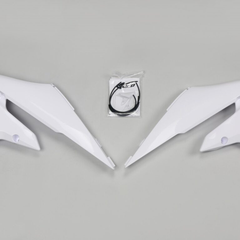UFO radiator kappen Wit Yamaha YZ 250F 2019-2023 & YZ 450F 2018-2022 & WR 250F 2020-2022 & WR 450F 2019-2022