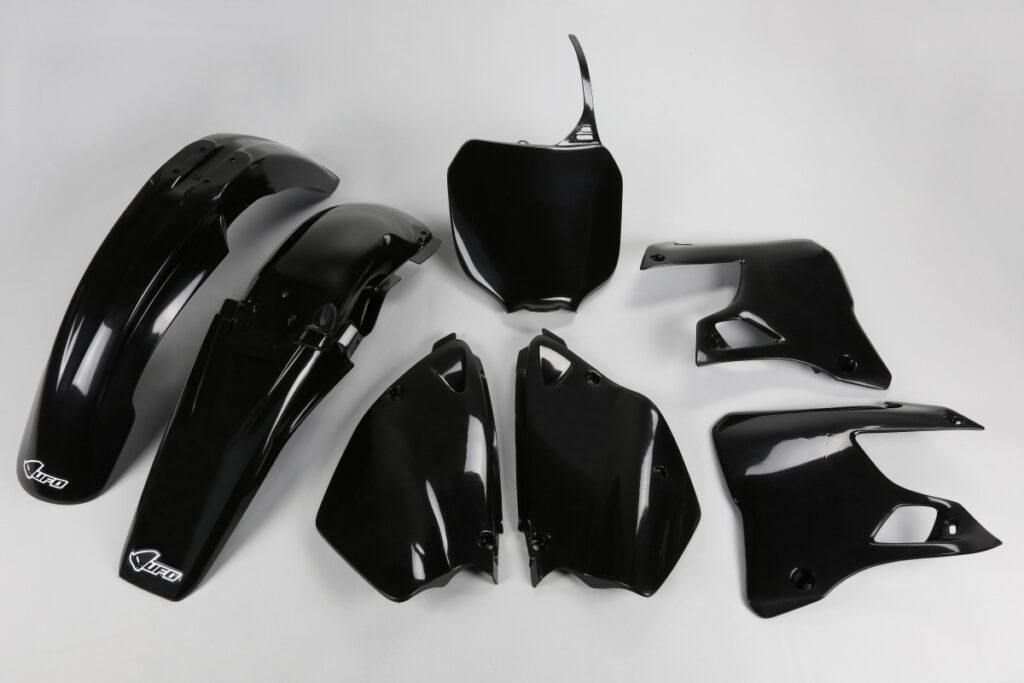 X-fun plastic kit Zwart Yamaha YZ 125/250 00-01