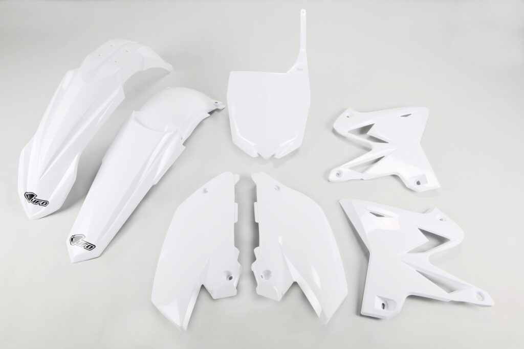 X-Fun Restyle plastic kit Wit Yamaha YZ 125/250 2002-2014