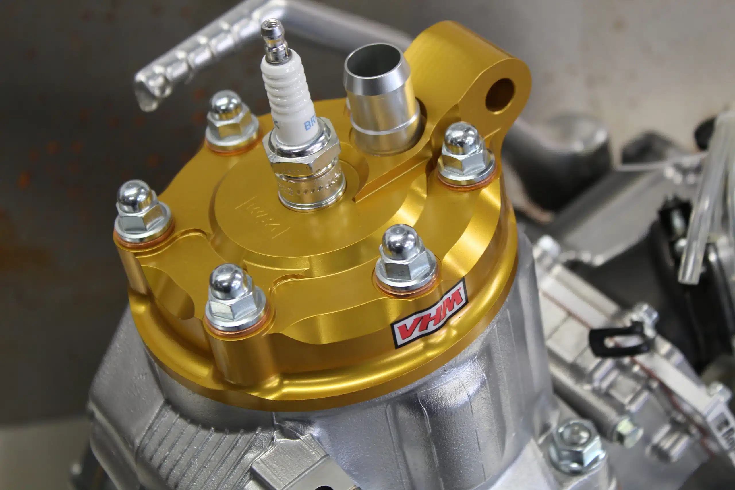 VHM Cylinderkop goud Honda CR 250R 2002-2004