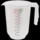 Airtime olie maatbekers 1000ml ( 1 liter ), 500ml & 250ml (set van 3 bekers)