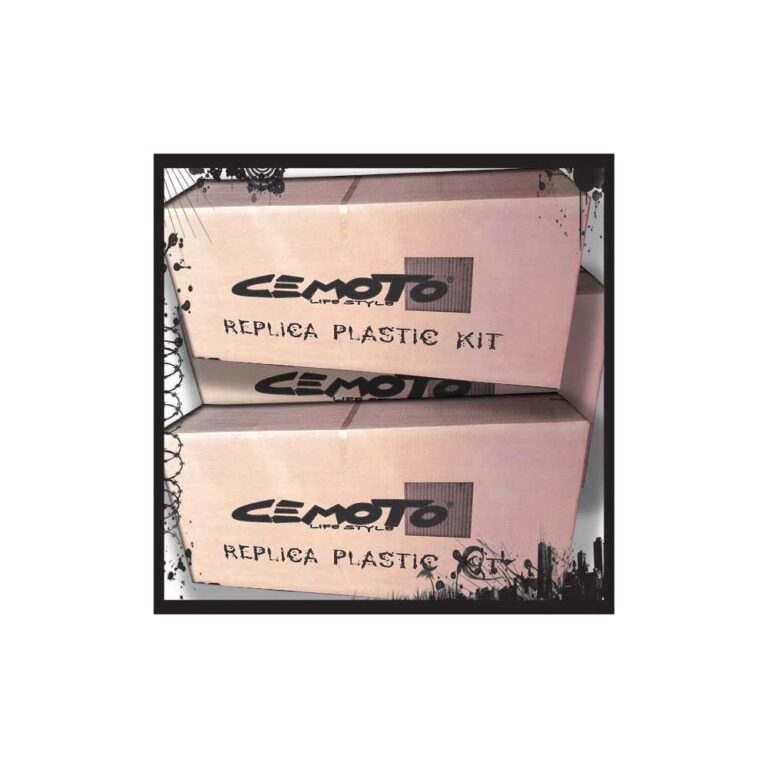 Cemoto plastic kit OEM kleur Husqvarna TC 250/450/510 2003-2004