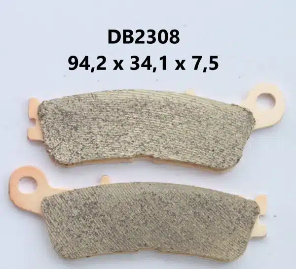 Delta Braking Sintered Voor remblokken DB2308 Type D