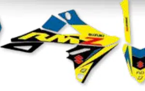 Blackbird Dream 5 stickerset 3 delig Suzuki RM-Z 450 2005-2007