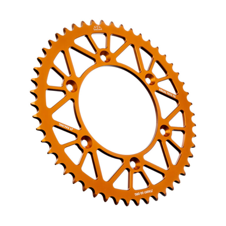 JT achtertandwiel 48 tands aluminium oranje KTM SX/SX-F/EXC/EXC-F 90- & Husqvarna TC/FC/FE/TE 125/150/250/350/450/501 14-