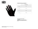 100% Jeugd handschoenen Airmatic Rood / Zwart