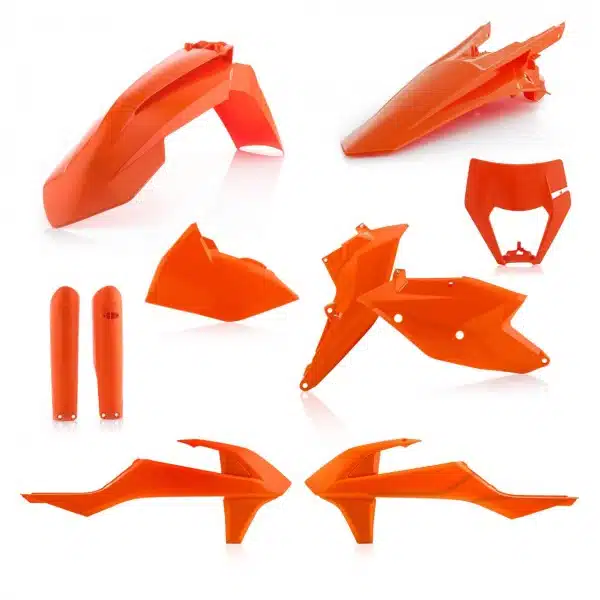 Cycra plastic kit Oranje met koplamp plastic KTM EXC/EXC-F 250/300/350/450/500 17-19