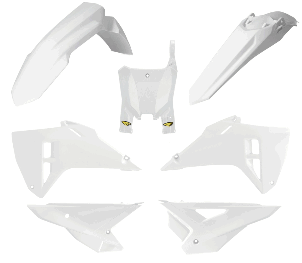 Cycra plastic kit Wit Honda CRF 250R 2025 & CRF 450R 2025