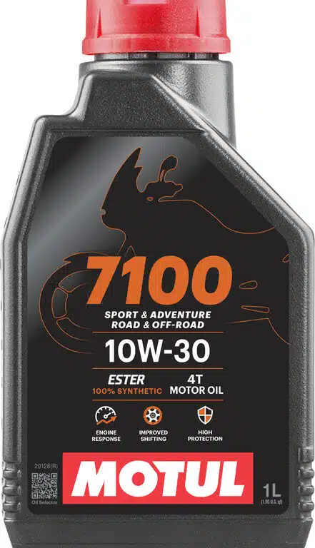 Motul 7100 motorolie 4t 10W30 semi synthetisch 1 liter