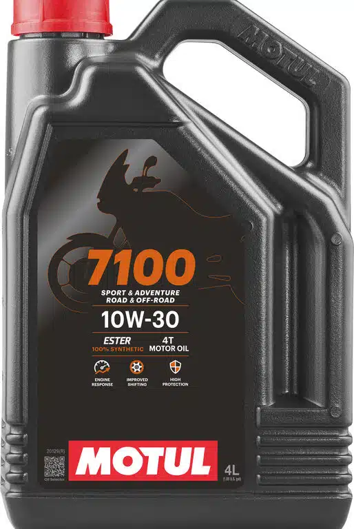 Motul 7100 motorolie 4t 10W30 semi synthetisch 4 liter