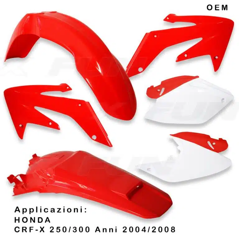X-Fun plastic kit OEM Honda CRF 250X 2004-2017