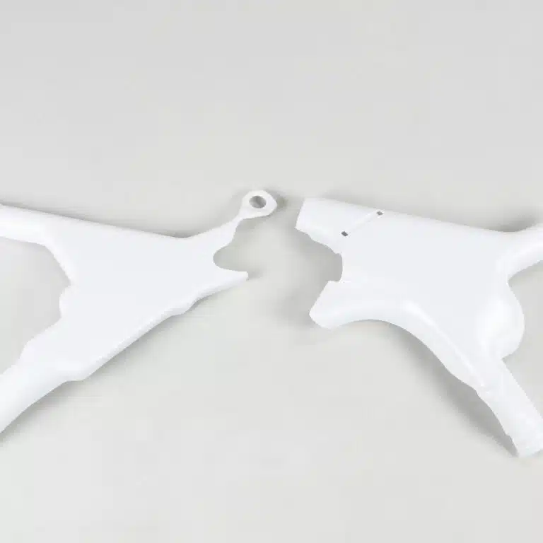 UFO frame beschermers Wit Honda CR 125R 1995-1997 & CR 250R 1992-1996