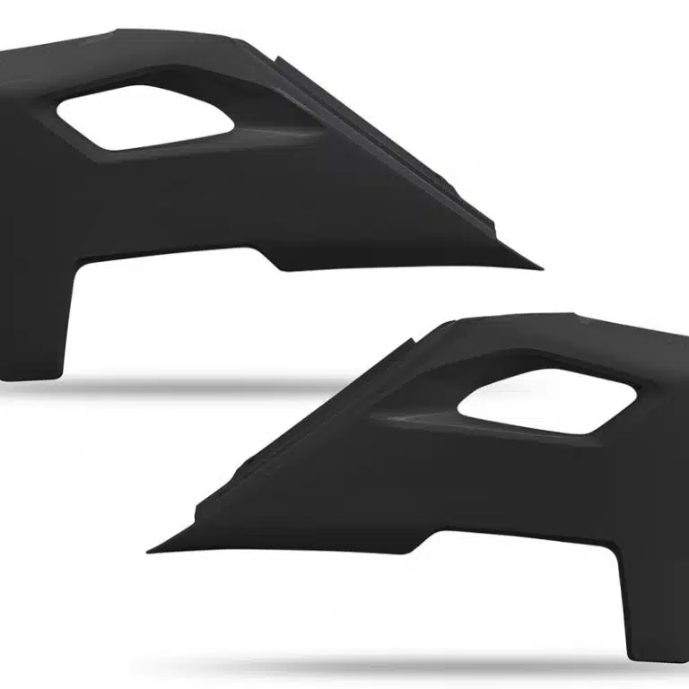 UFO radiator kappen Zwart Husqvarna FC/TC 125/250/300/350/450 2023-2026 & FE/TE 250/300/350/450/501 2024-