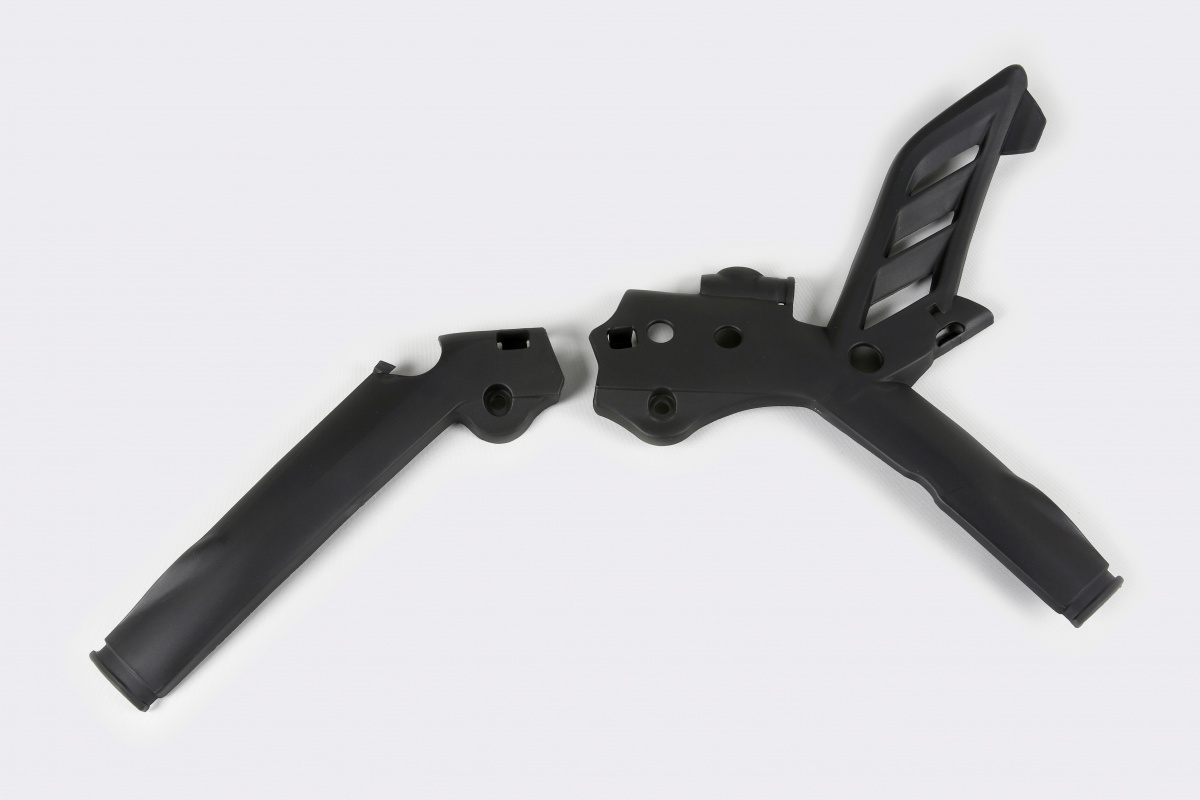 UFO frame beschermers zwart KTM SX/SX-F 125-450 2011-2015 & SX 250 2011-2016 EXC-EXC-F 125-500 2012-2016