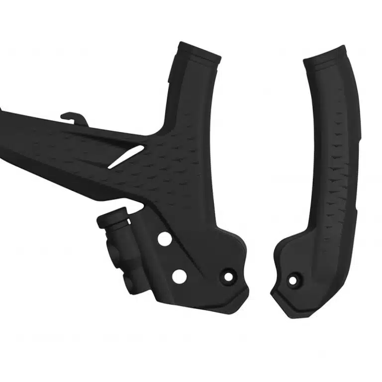 UFO frame beschermers zwart KTM SX 125/250/300 2023- & SX-F 250/350/450 2023- & EXC/EXC-F 150/250/300/350/450/500 2024-