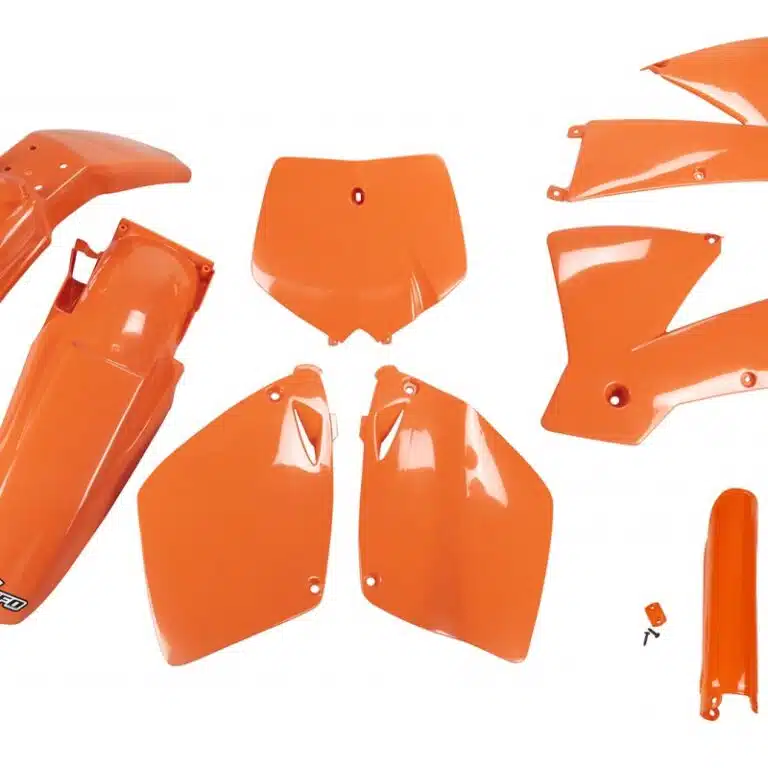 UFO plastic kit Oranje KTM SX 250/400 2001-2002 & SX 125 2002 ( full kit )