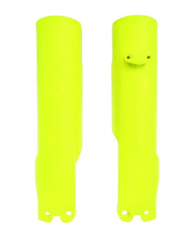 Racetech voorvork beschermers Fluor Geel KTM SX/SX-F 2023- & EXC/EXC-F 2024- & Husqvarna TC/FC 2023- & TE/FE 2024-