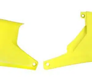 Racetech zijnummerborden Fluor Geel Husqvarna FC/TC 125/250/300/350/450 2023-2024 & FE/TE 250/300/350/450/501 2024