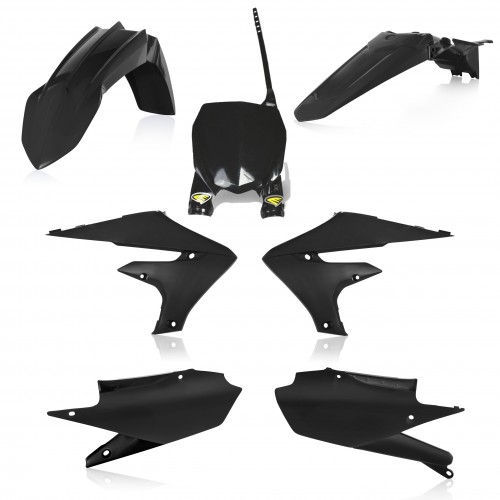 Cycra plastic kit Zwart Yamaha YZ 250F 19-23 & YZ 450F 18-22