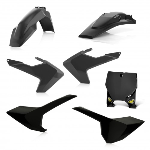 Cycra plastic kit Zwart Husqvarna TC/FC 125/250/350/450 2016-2018