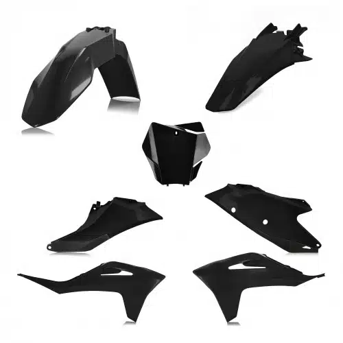 Cycra plastic kit Zwart Gas Gas MC/MC-F 250-450 2021-2023