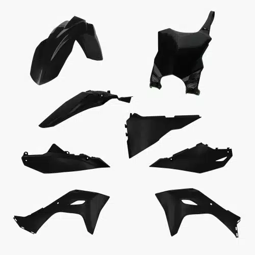 Cycra plastic kit Zwart Kawasaki KX 250 2025 & KX 450 2024