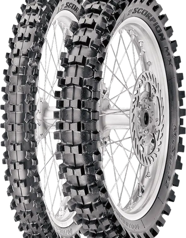 Pirelli Scorpion MX 32 Mid Soft Achterband 80/100-12